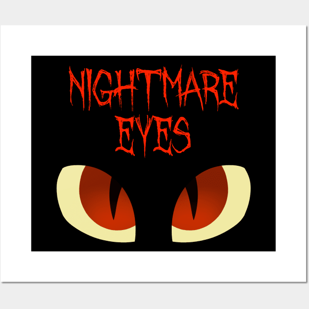 NiTW - Nightmare Eyes Wall Art by StarStruckSocks